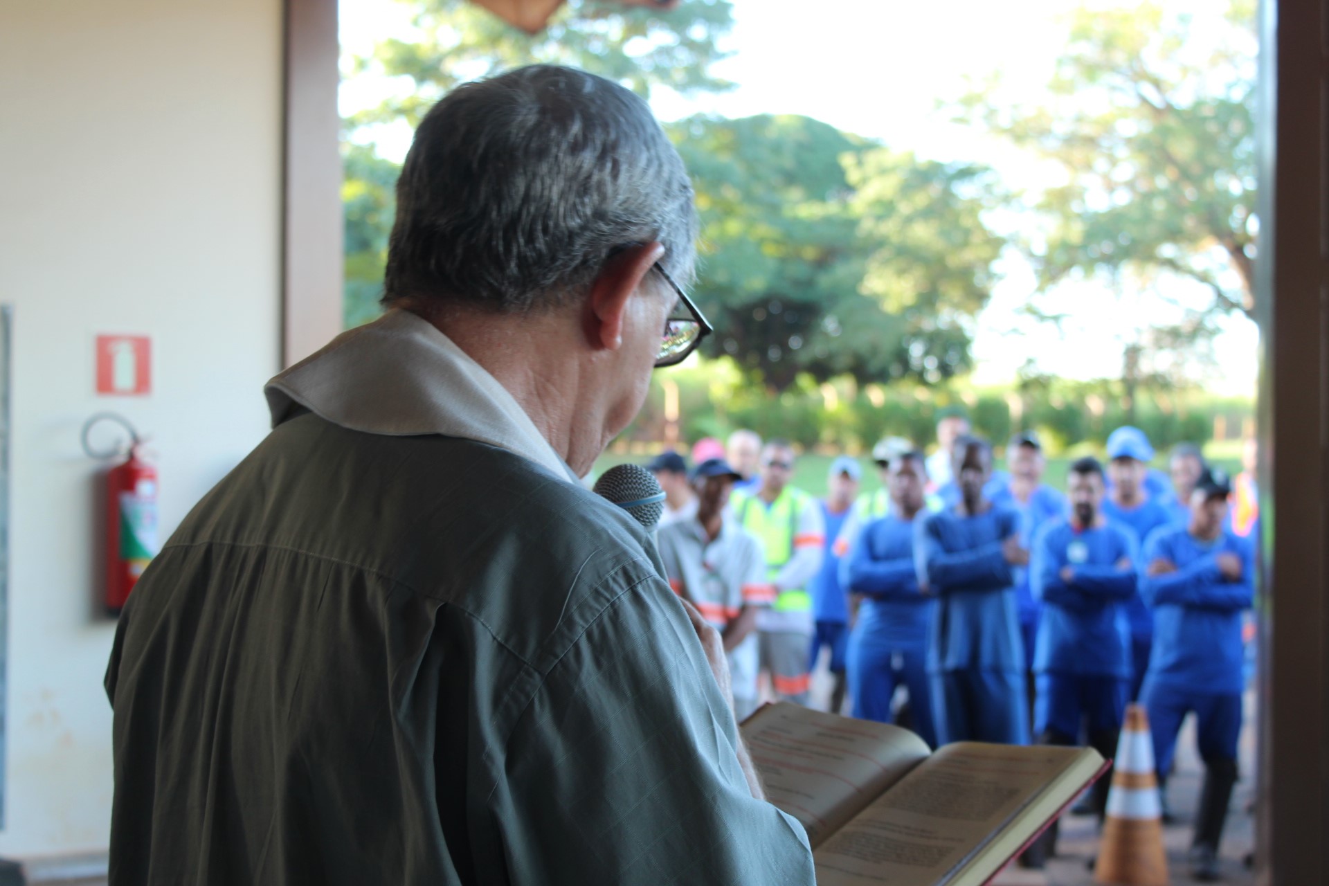 Usina Santa Adélia Pioneiros promove bênção de início de safra